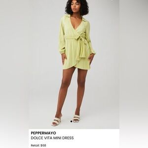 Peppermayo Dolce Vita Mini Dress